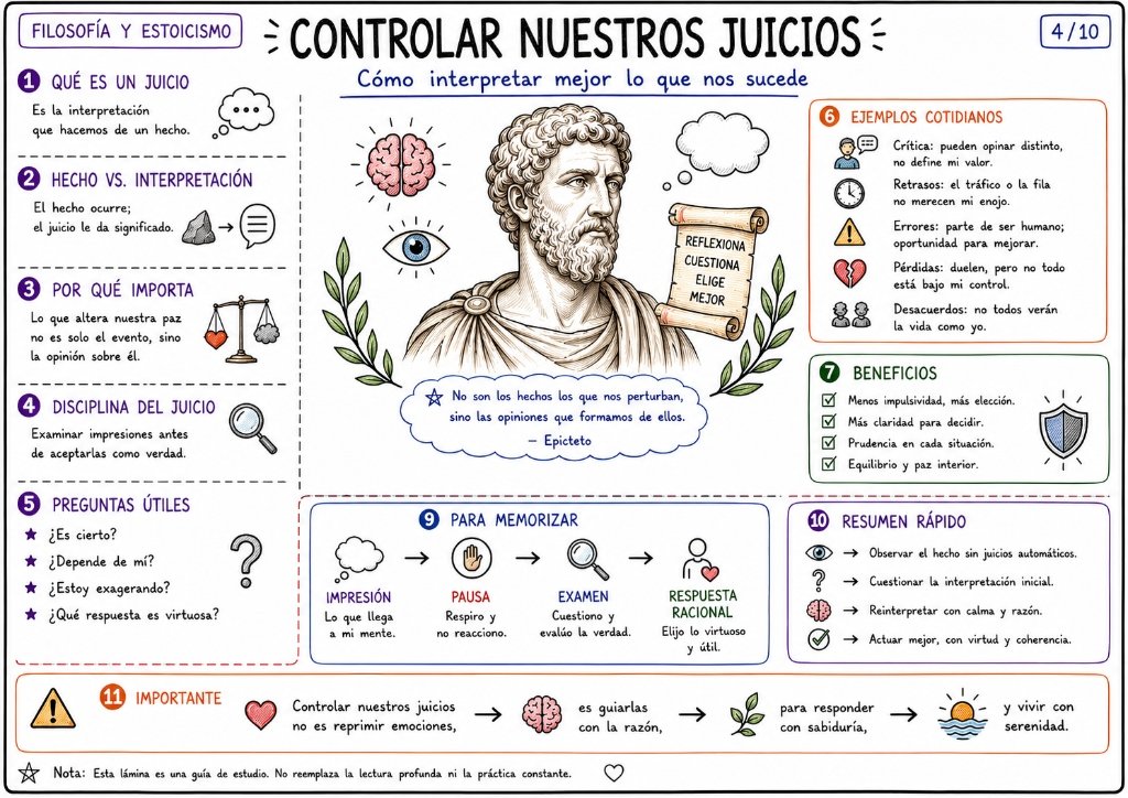 La Dicotomía del Control - Lo que depende de mí y lo que no depende de mí